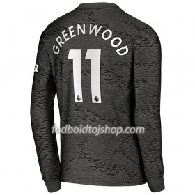 Manchester United Greenwood 11 Udebanetrøje 2020-21 L/S